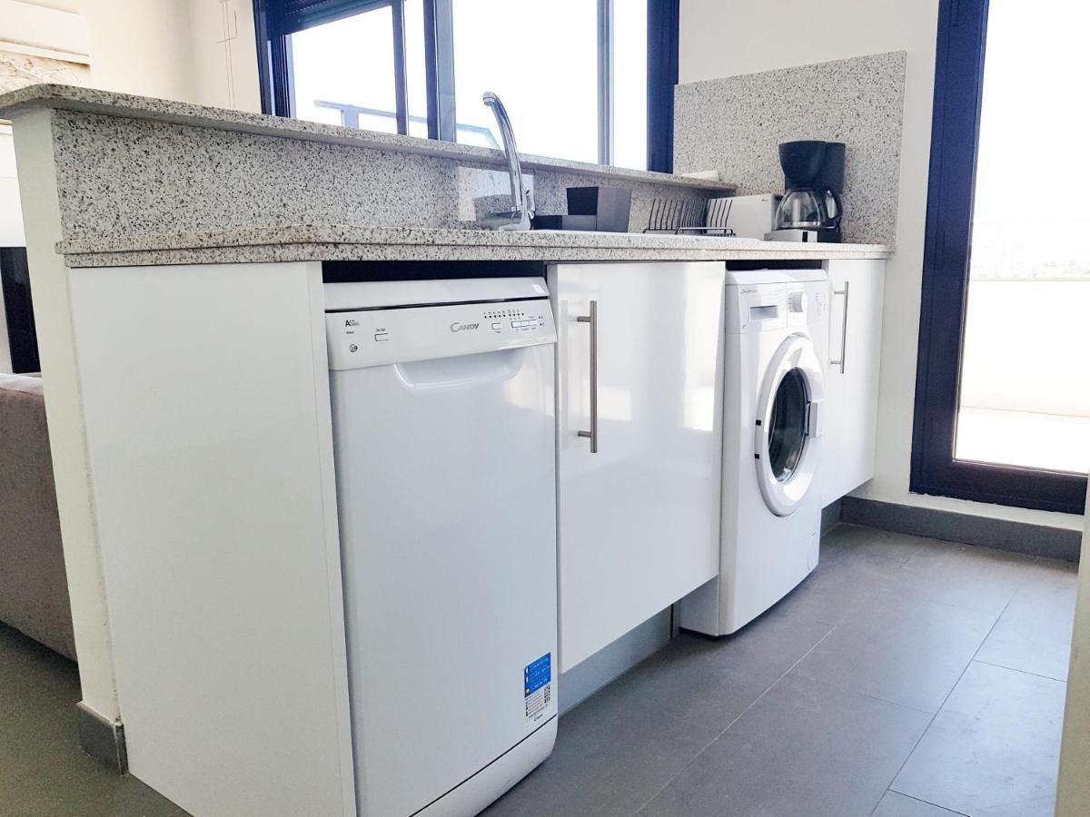 Atico Aqua Peniscola, 1ª Linea De Playa, Parking Y Piscina Apartment Екстериор снимка