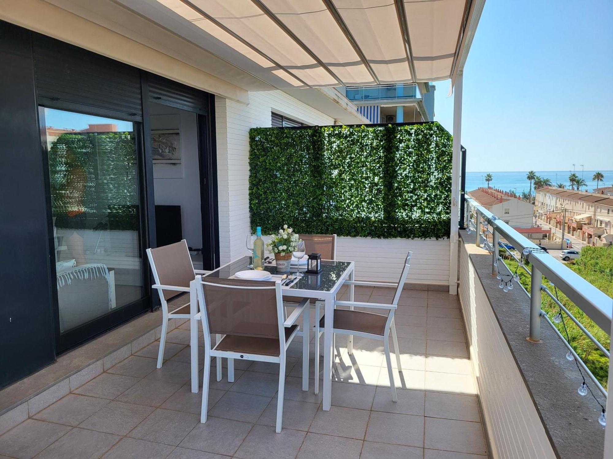 Atico Aqua Peniscola, 1ª Linea De Playa, Parking Y Piscina Apartment Екстериор снимка